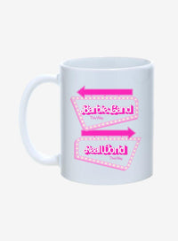 Taza Barbie: Barbieland y el mundo real, 11 oz