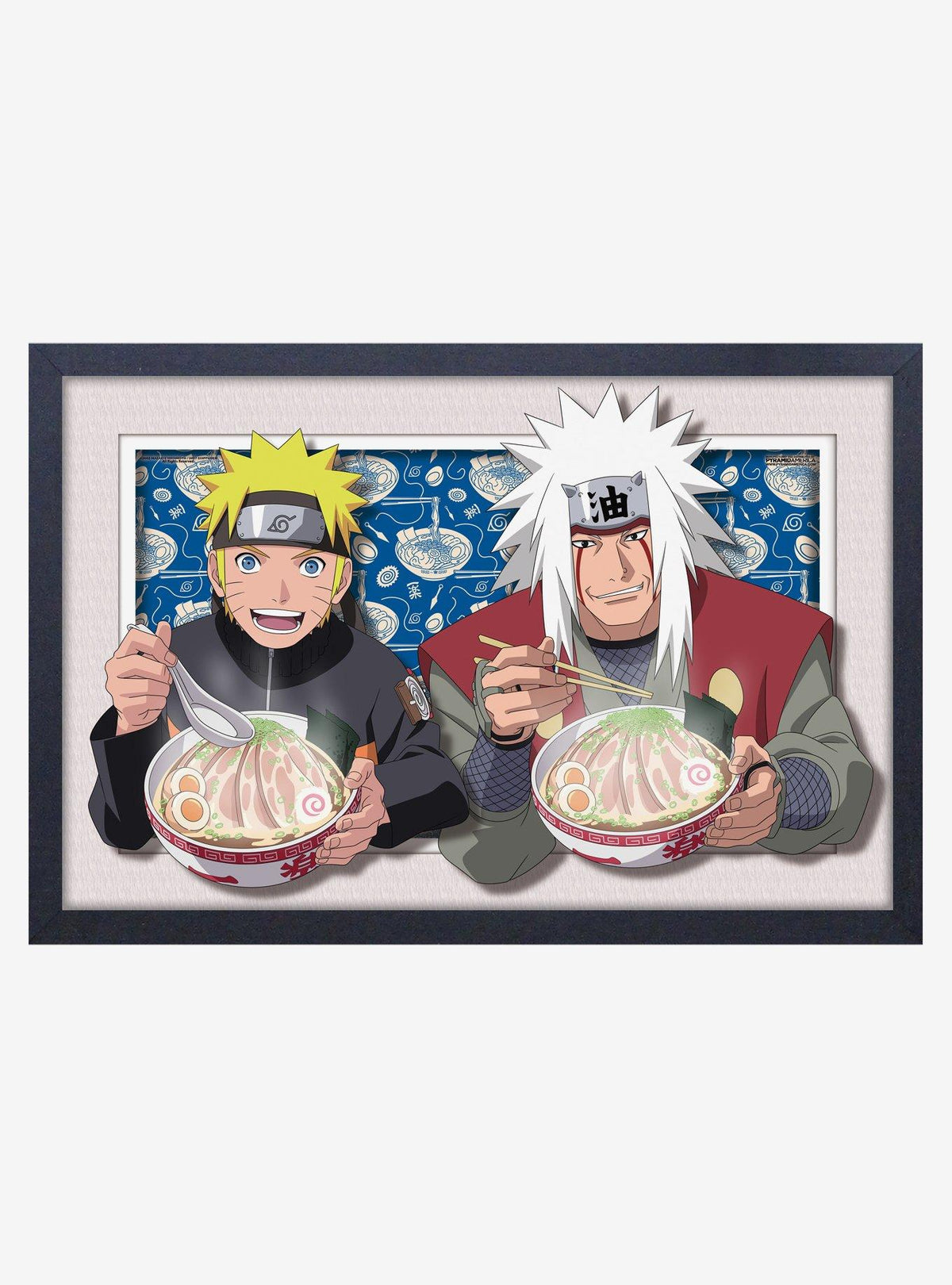 Póster enmarcado Ramen de Naruto Shippuden