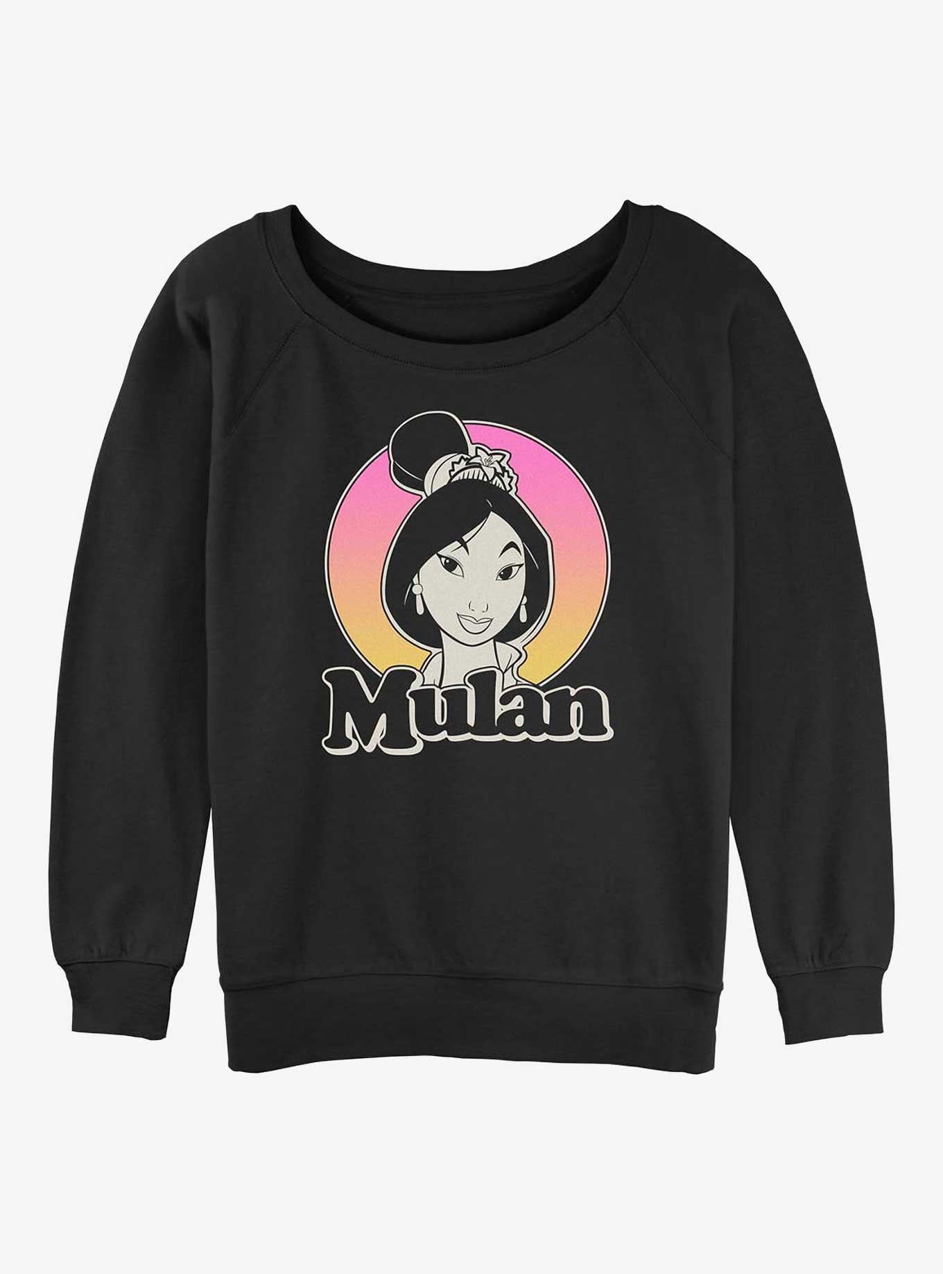 Polerón holgado clásico de Mulan para mujer