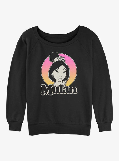 Polerón holgado clásico de Mulan para mujer
