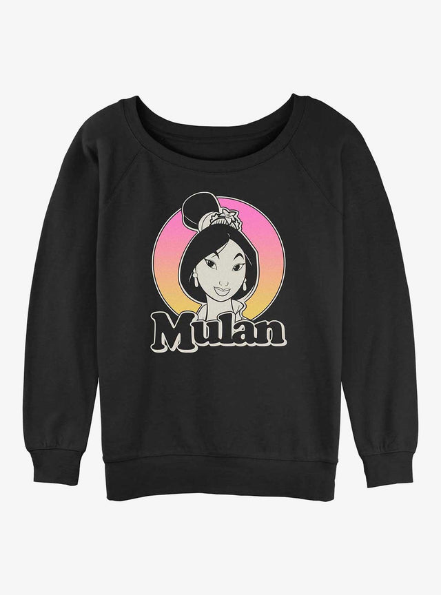 Polerón holgado clásico de Mulan para mujer
