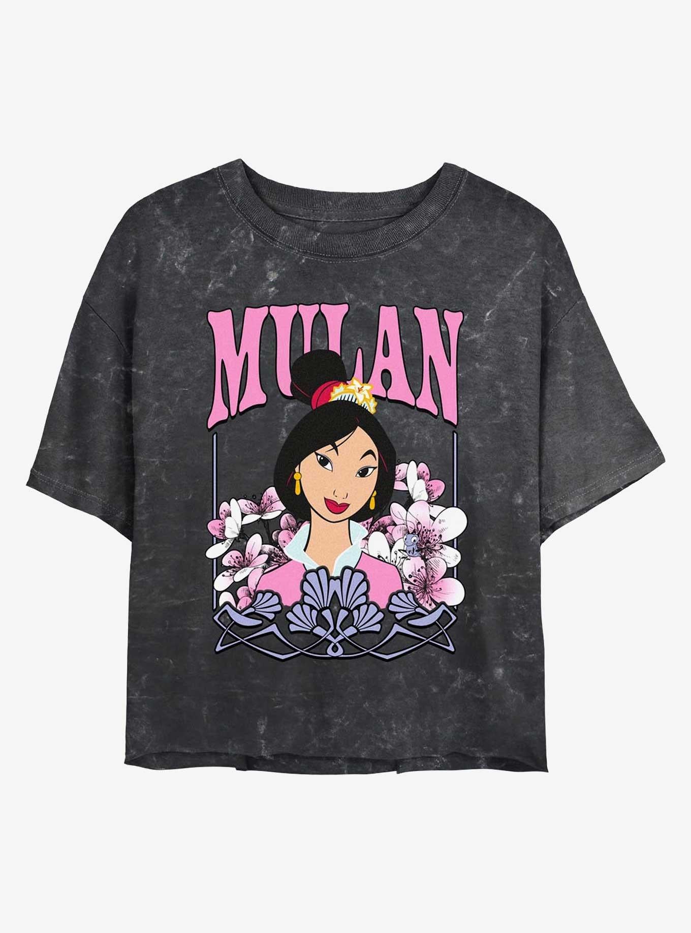 Polera crop Mulan Nouveau con efecto lavado mineral