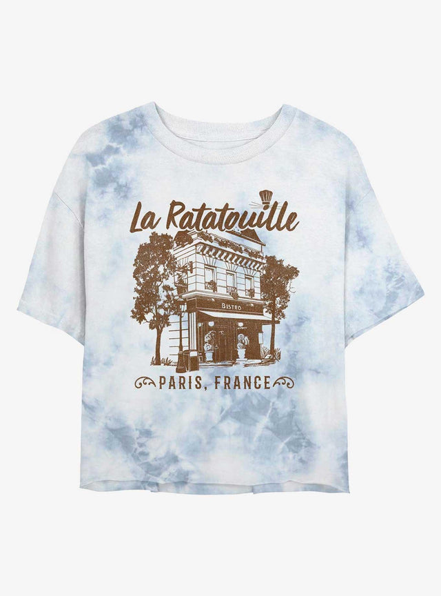 Polera corta tie-dye Ratatouille para mujer