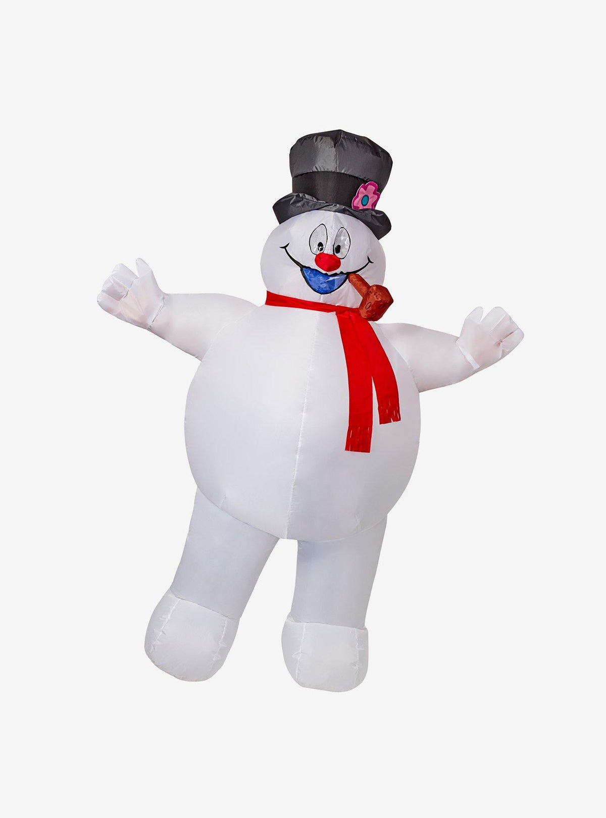 Disfraz inflable de adulto de Frosty the Snowman