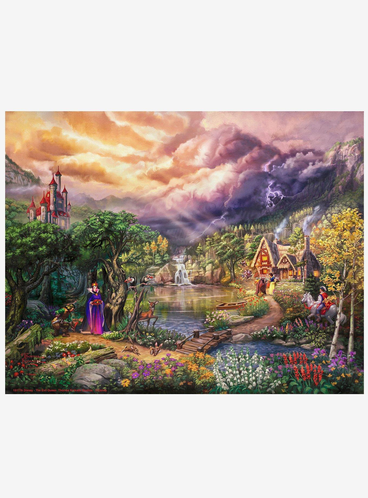 Disney Blancanieves: La Reina Malvada – Lámina artística