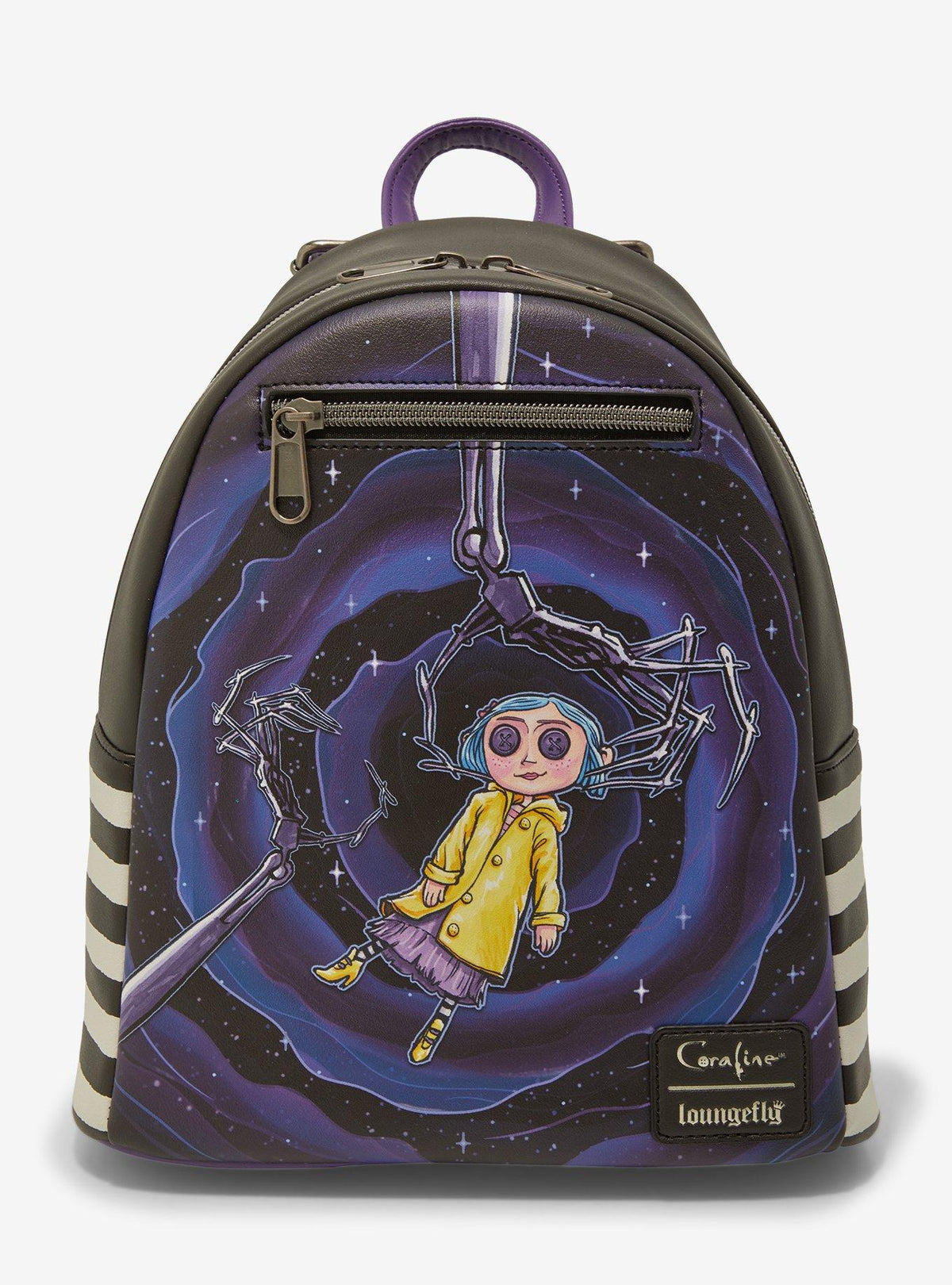 Mini mochila Coraline: portal al Otro Mundo