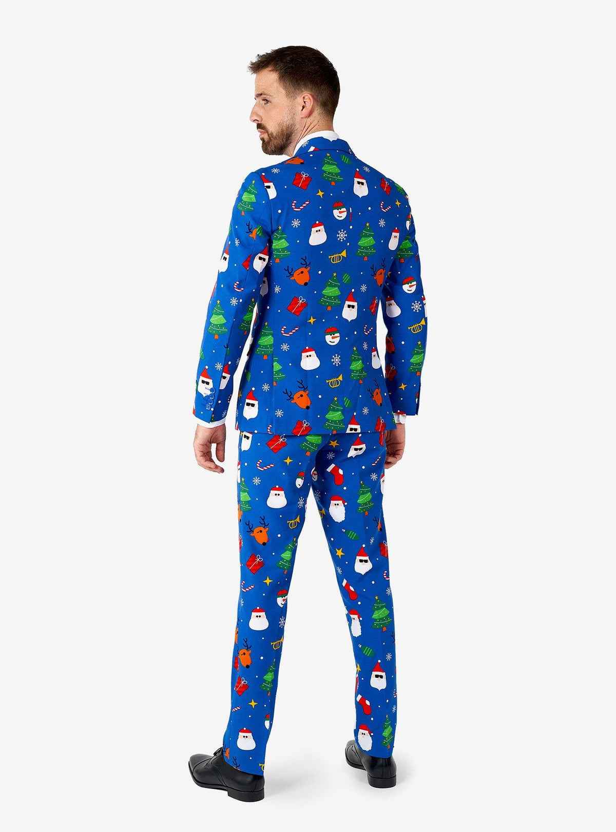 Traje navideño azul Festivity