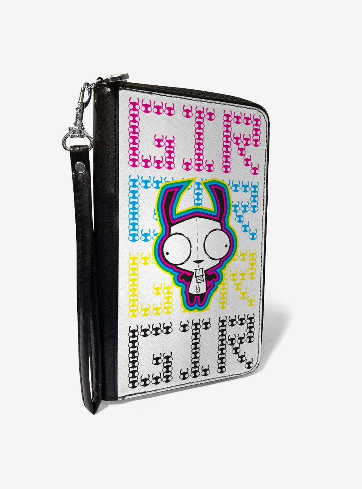 Invader Zim: Billetera con GIR y cierre envolvente