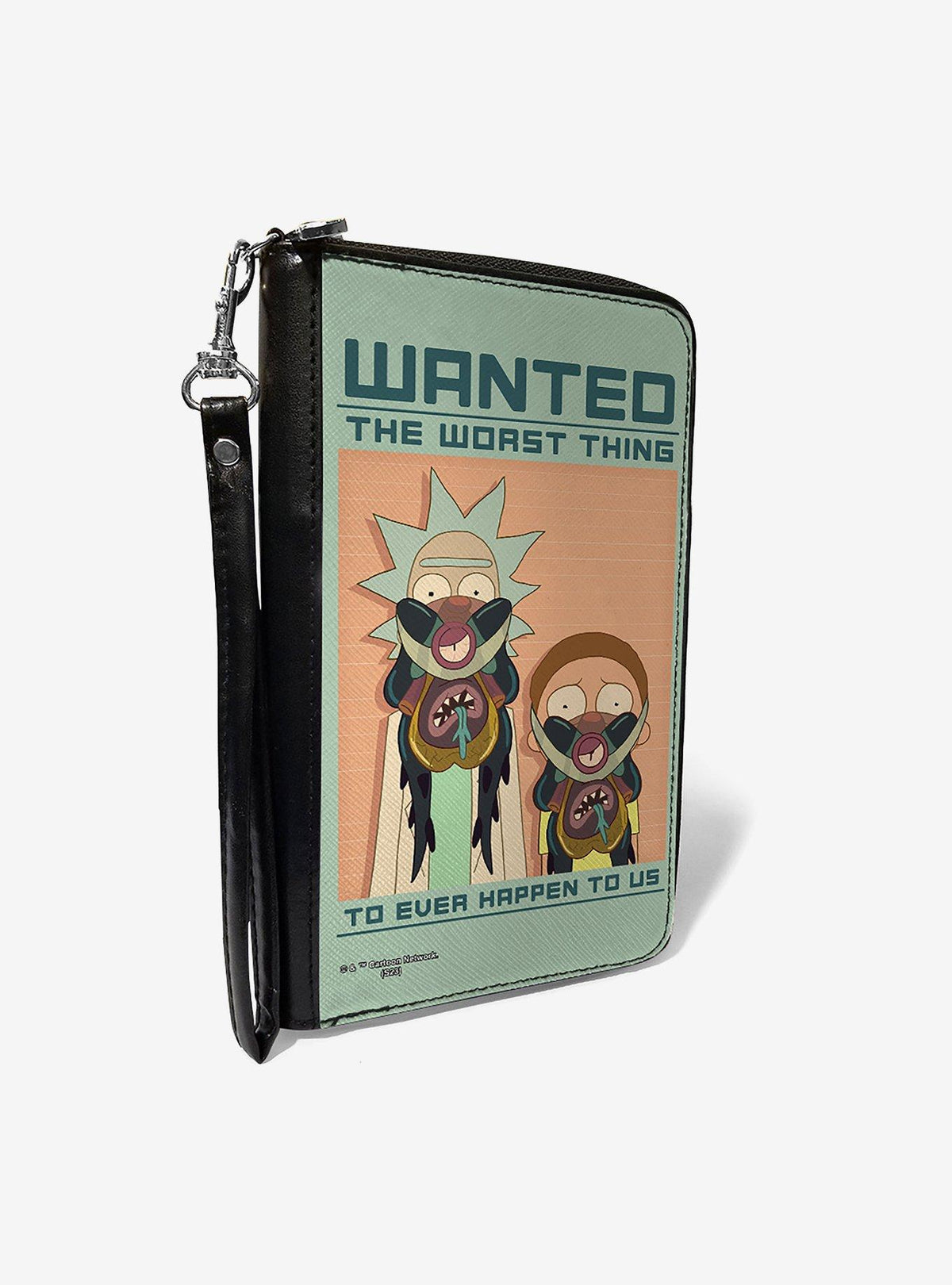 Billetera con cierre Rick and Morty