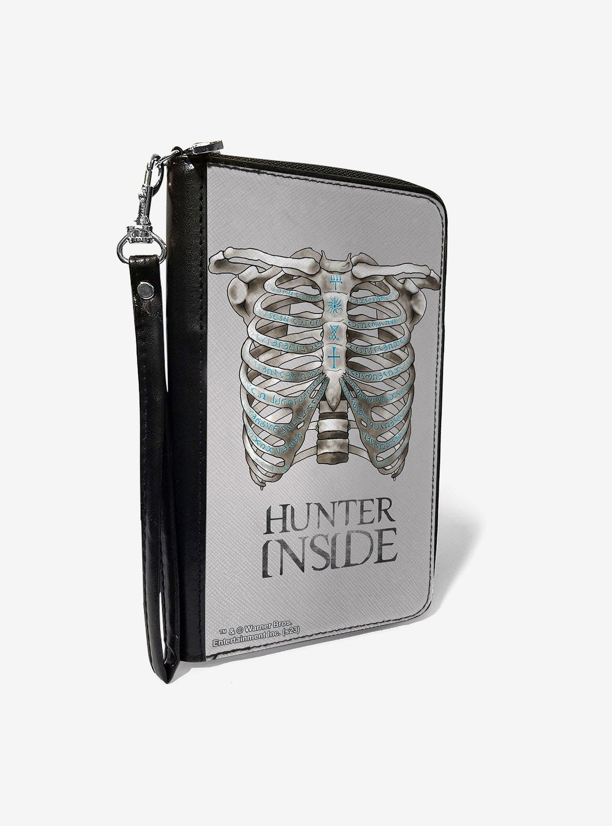 Billetera Supernatural con diseño de caja torácica