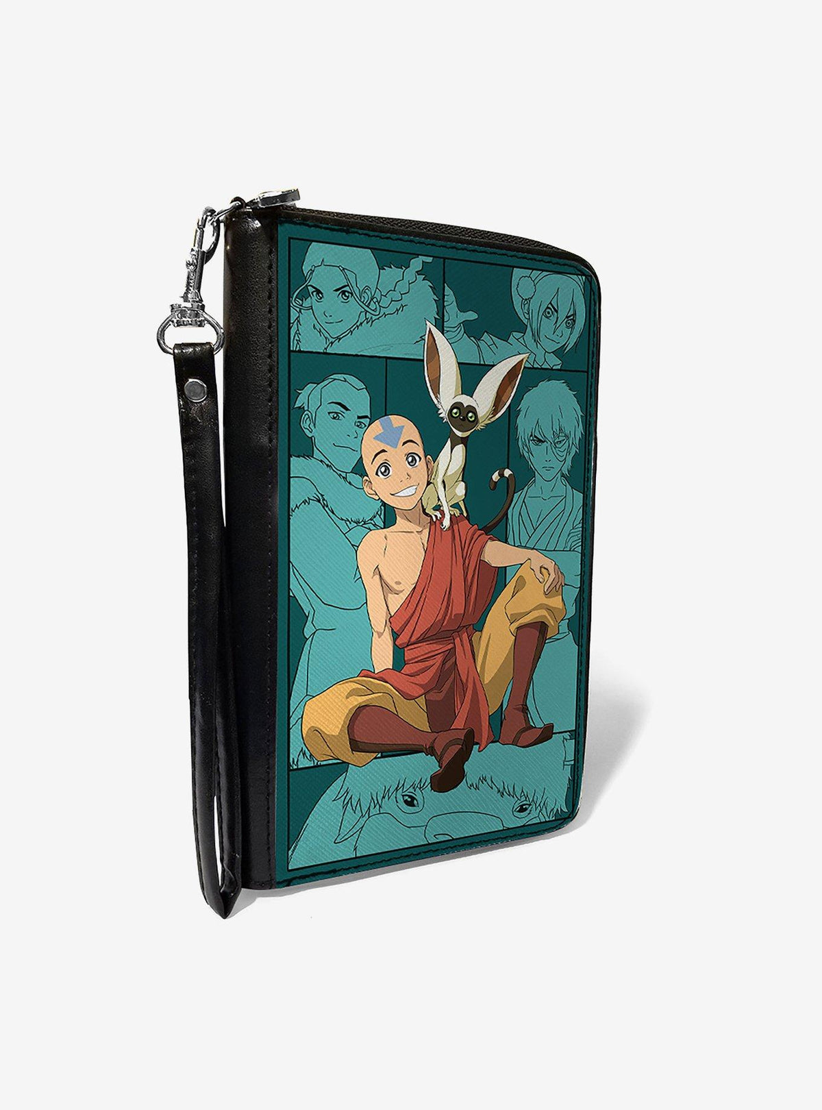Billetera con cierre Avatar The Last Airbender: Aang y Momo