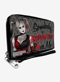 Billetera con cierre Harley Quinn – DC Comics
