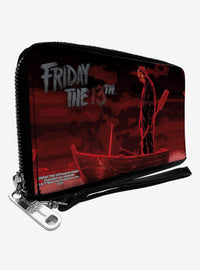 Billetera Friday the 13th con cierre perimetral
