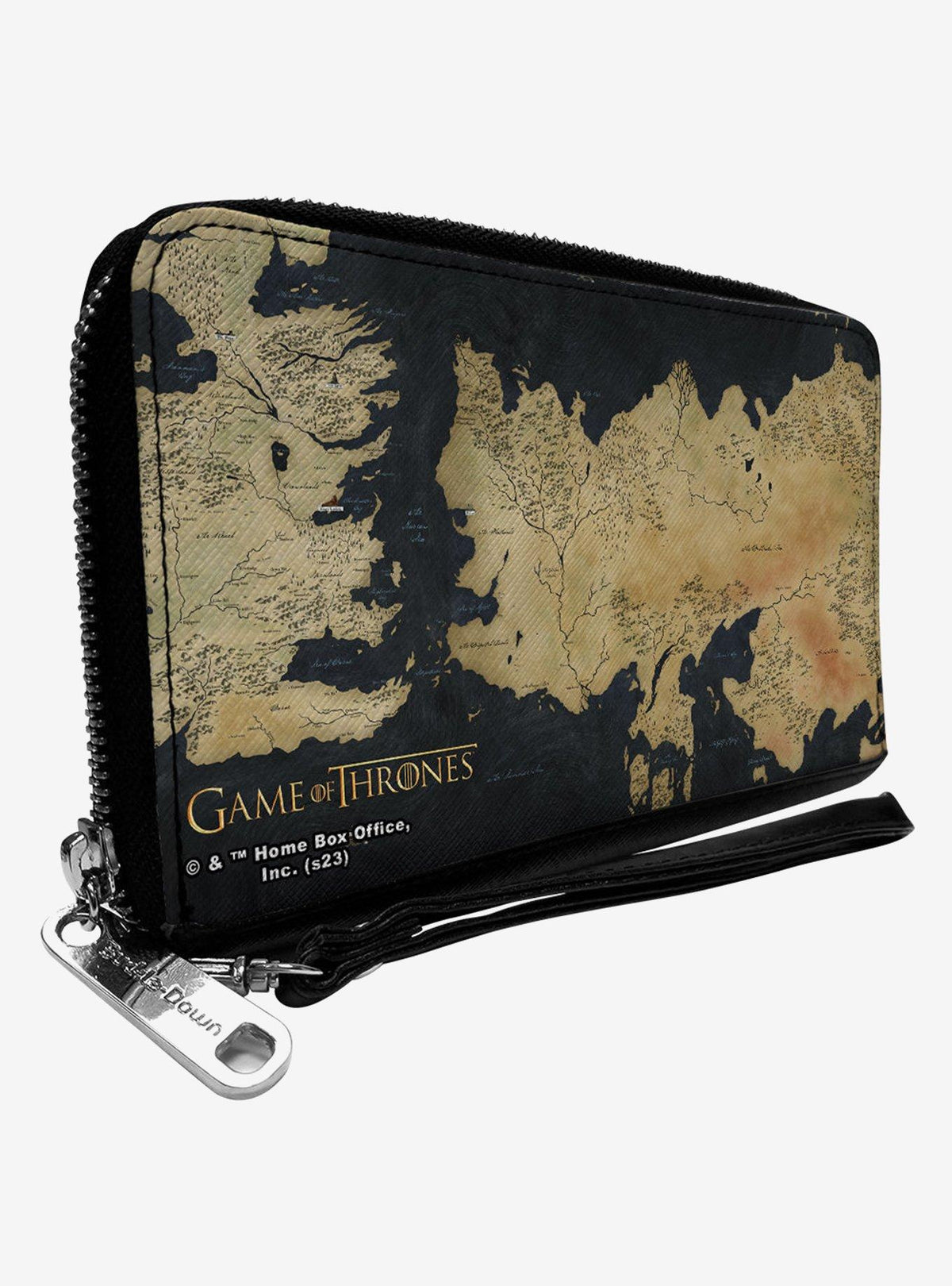 Billetera con mapa de Westeros y Essos | Game of Thrones