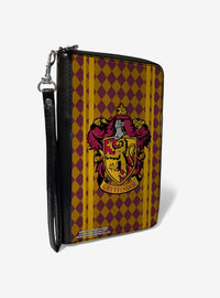 Billetera Harry Potter Gryffindor con cierre envolvente