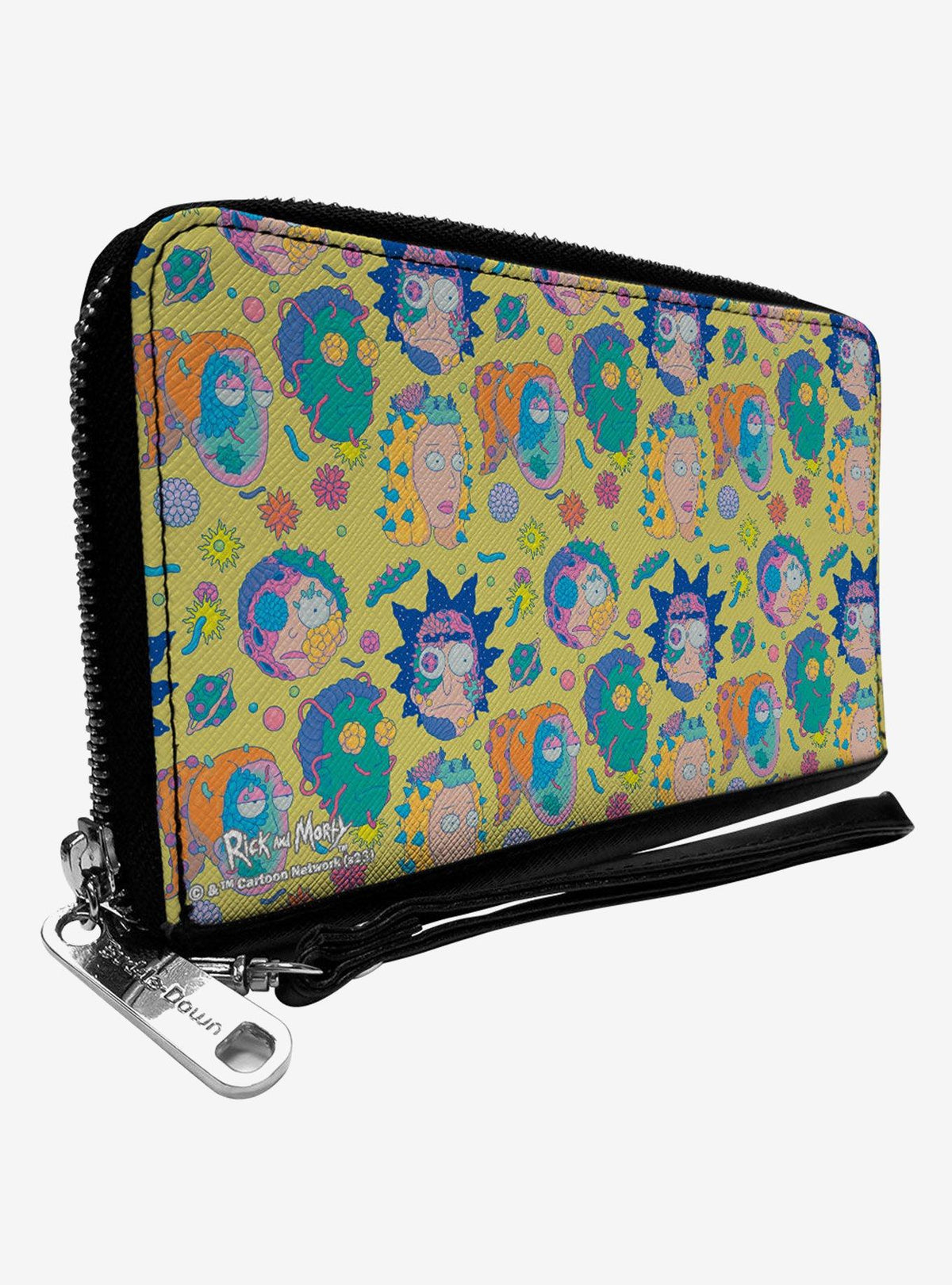 Billetera Rick and Morty con diseño de la familia Smith
