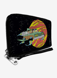 Billetera Rick and Morty: familia Smith, auto y planeta