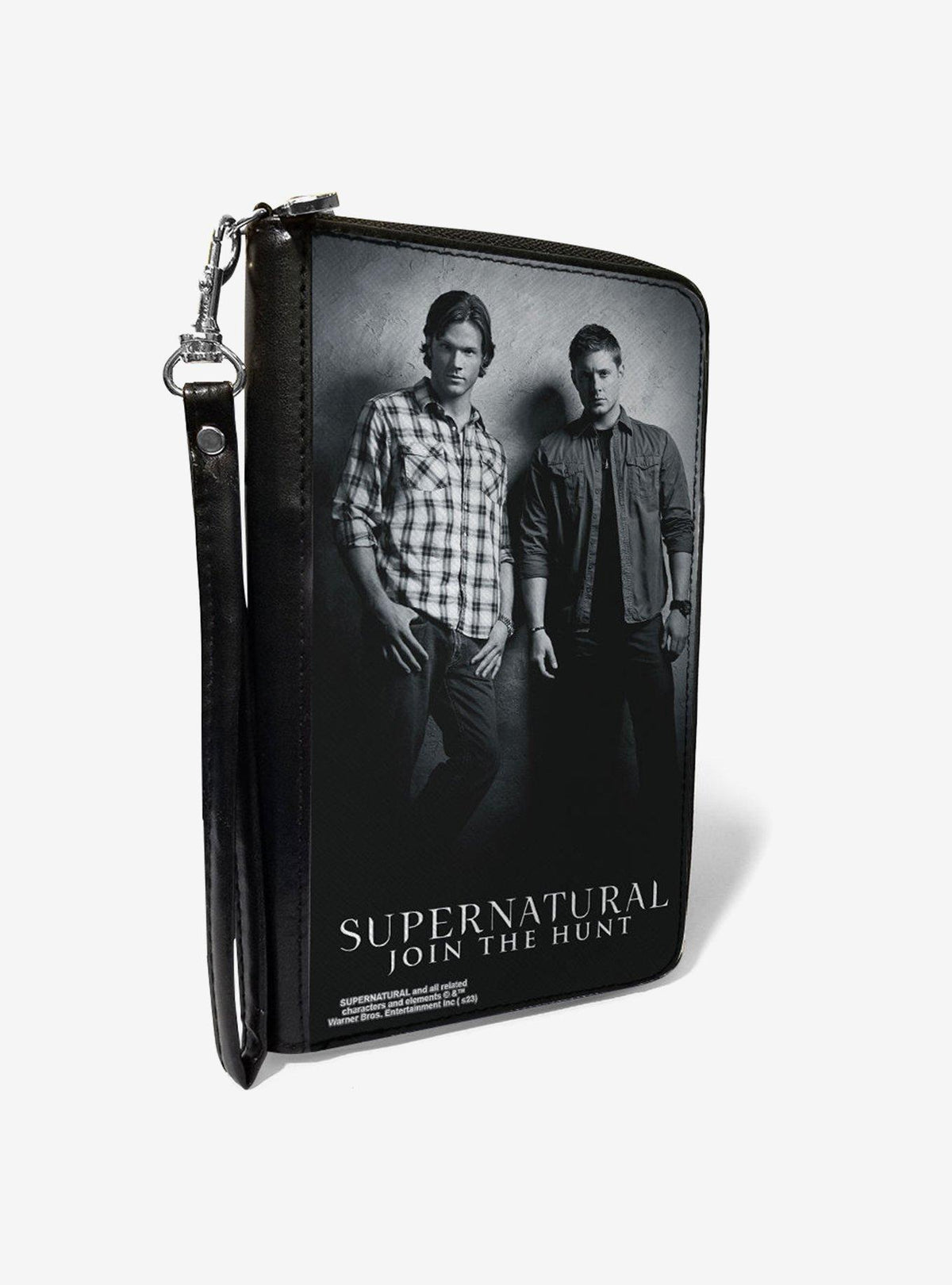 Billetera con cierre de Supernatural: hermanos Winchester