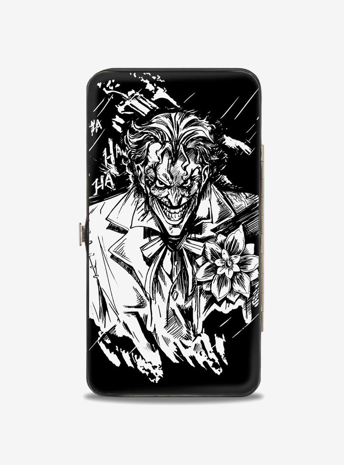 Billetera con bisagra de Batman y Joker