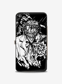 Billetera con bisagra de Batman y Joker