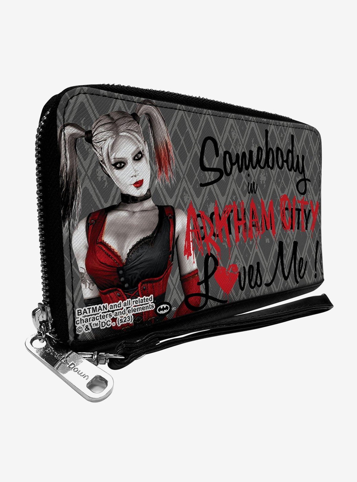Billetera Harley Quinn «Alguien en Arkham me ama»