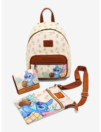 Mini mochila Disney Lilo & Stitch con piñas