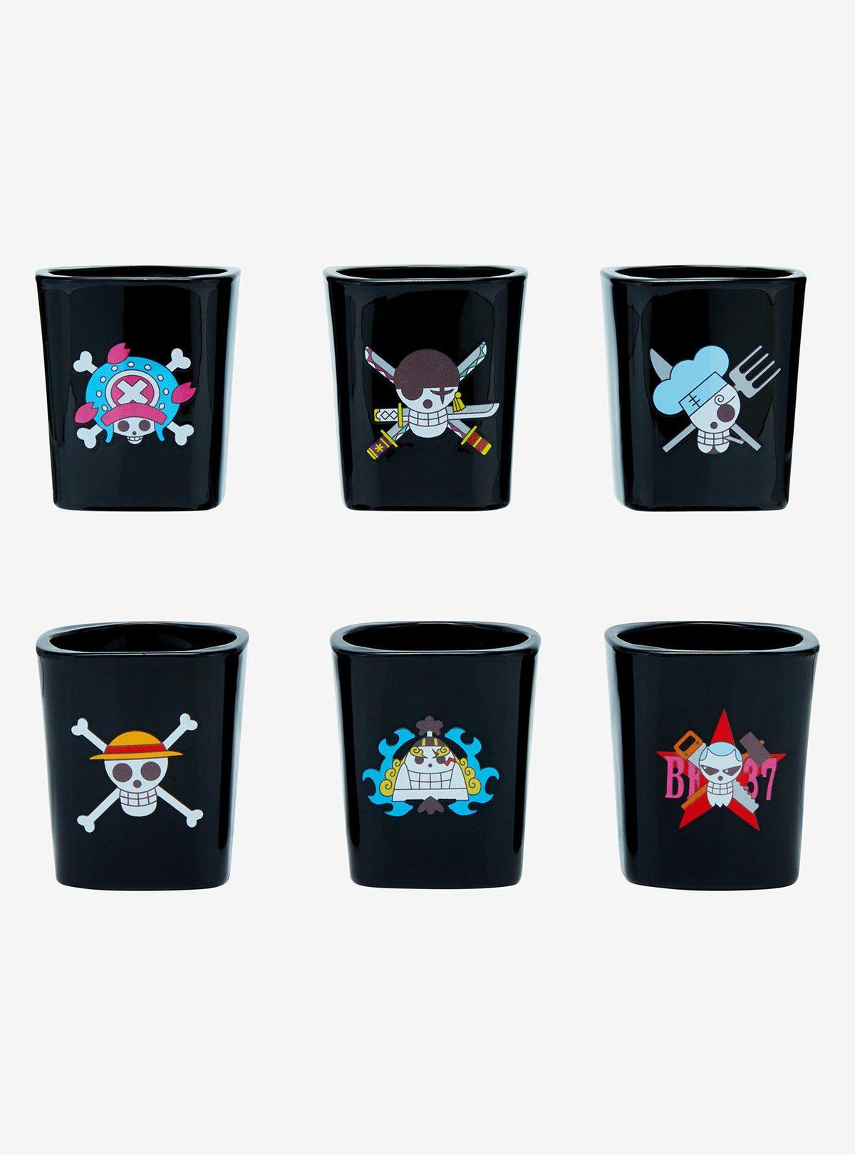 Vaso mini de vidrio Blind Box de One Piece