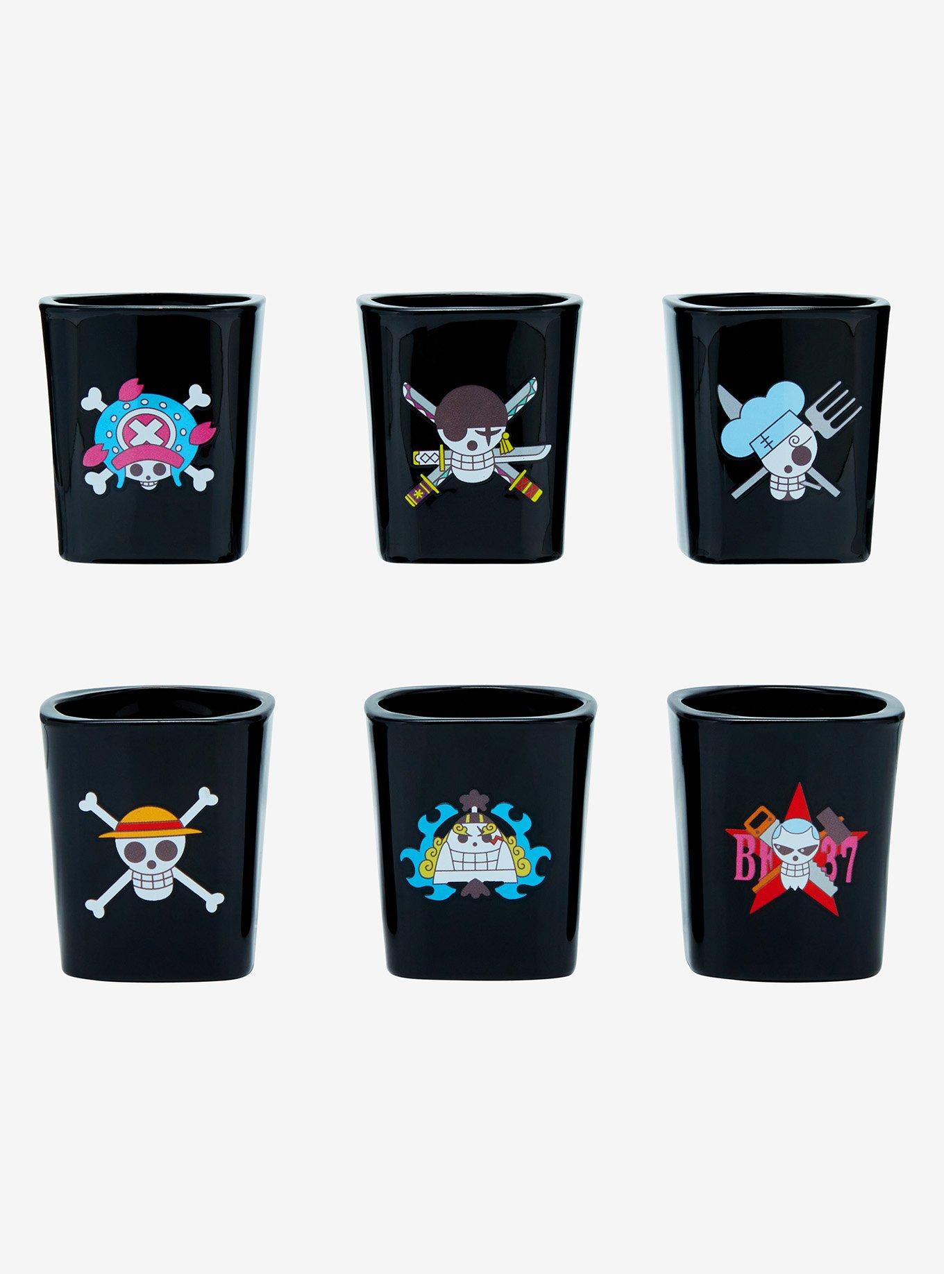 Vaso mini de vidrio Blind Box de One Piece