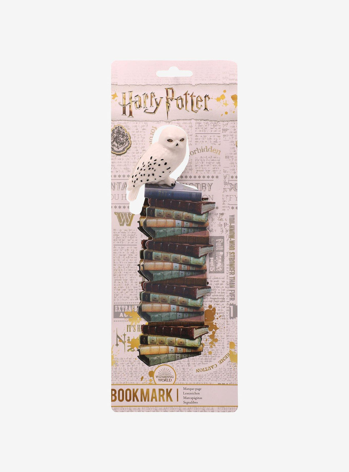 Harry Potter: Marcapáginas de Hedwig y libros