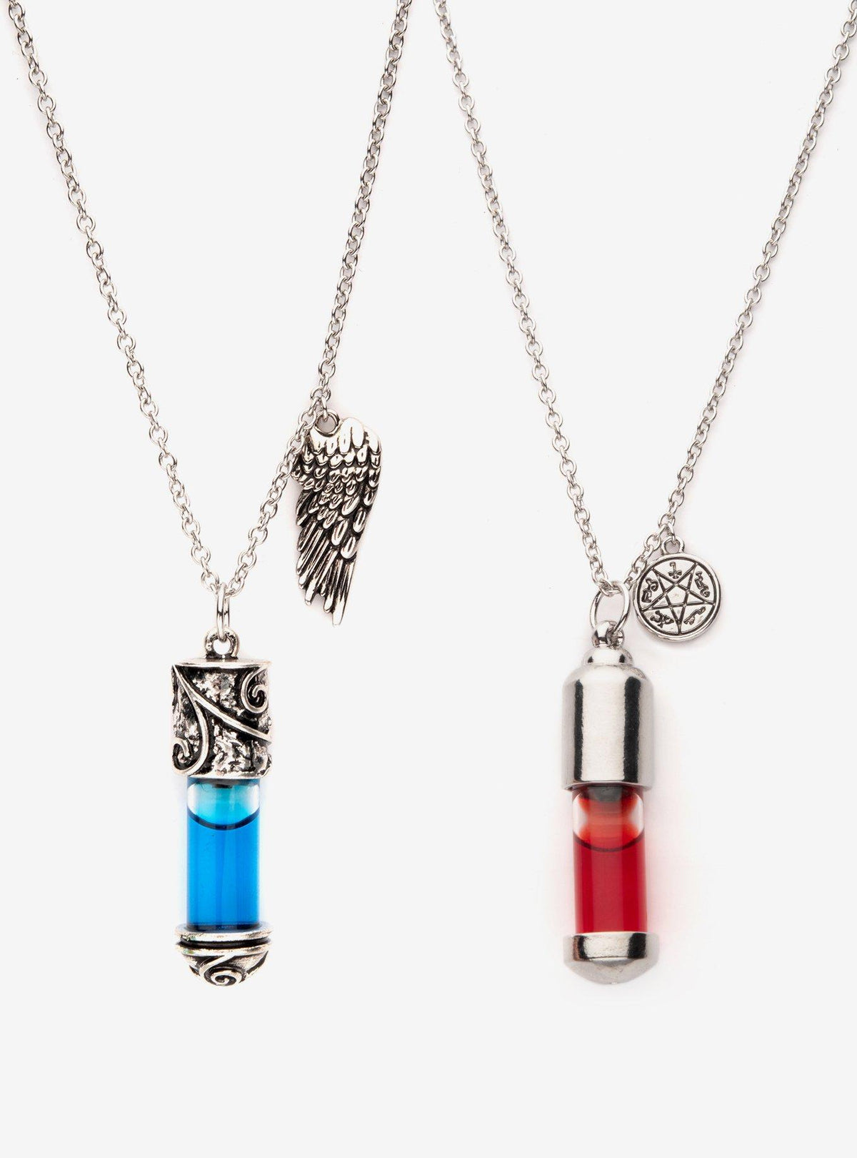 Set de collares de Supernatural: gracia y sangre de demonio