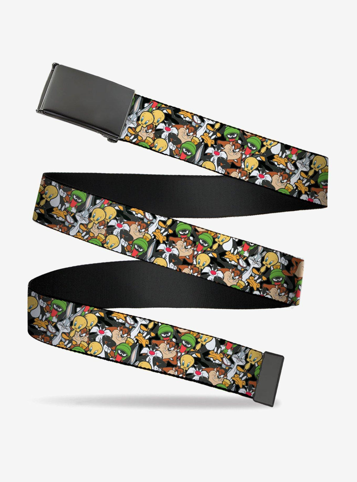 Cinturón Looney Tunes con broche abatible y abridor