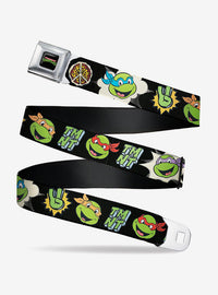 Cinturón tipo cinturón de seguridad Tortugas Ninja