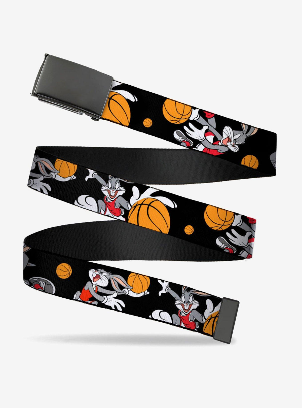 Cinturón de tela Looney Tunes Bugs Bunny básquetbol