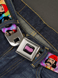 Cinturón Cheech & Chong Homies in Dreamland tie-dye