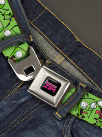 Cinturón Invader Zim con poses de GIR