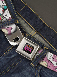 Cinturón tipo cinturón de seguridad Invader Zim: GIR y Piggy