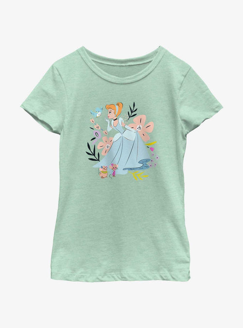 Polera juvenil de Cinderella y sus amigas