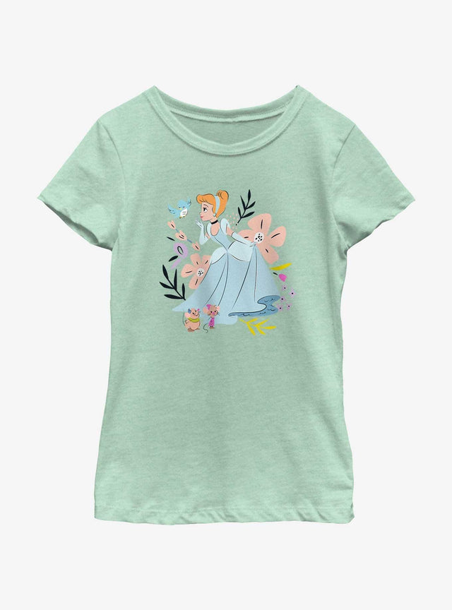 Polera juvenil de Cinderella y sus amigas