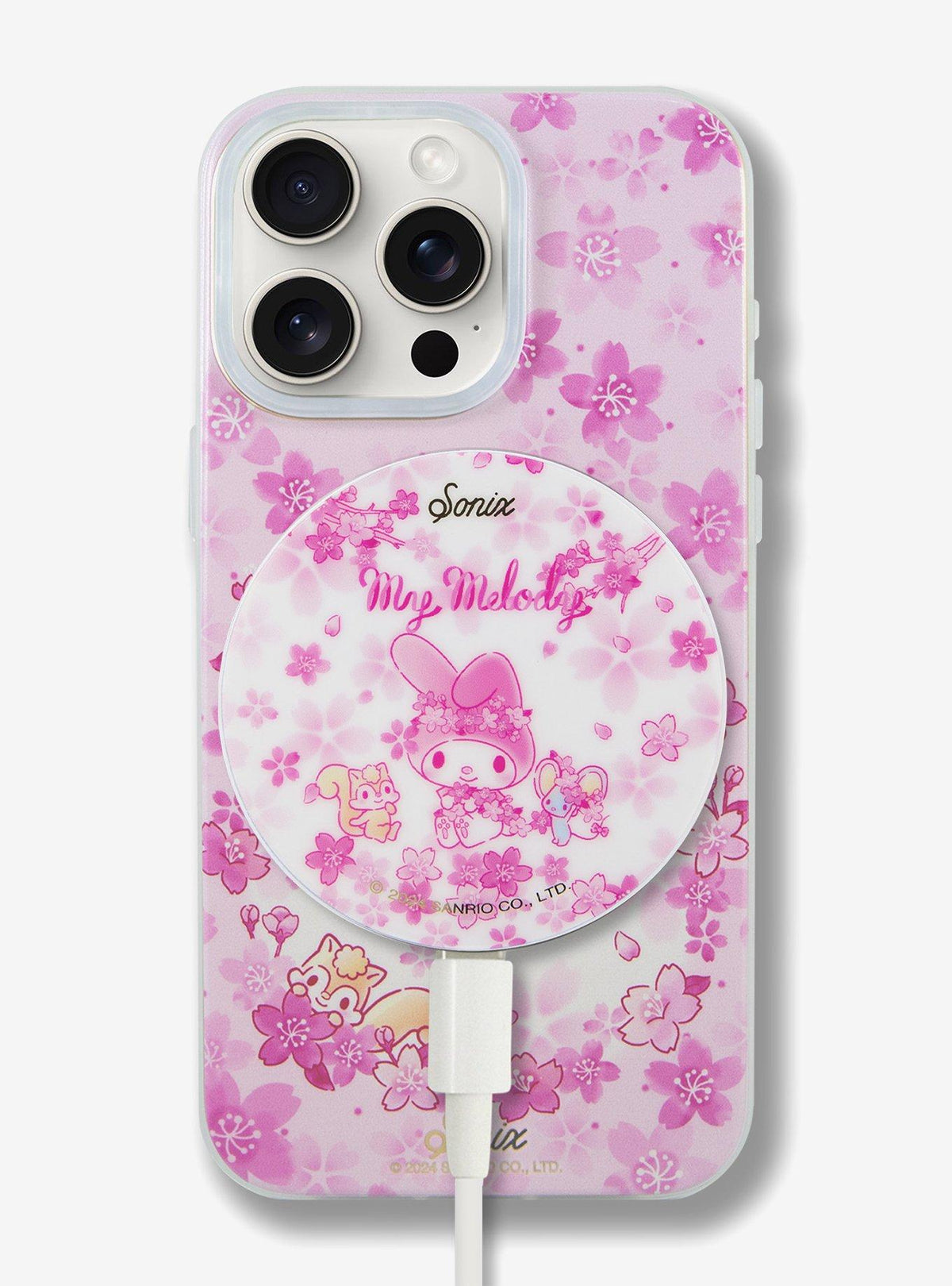 Cargador inalámbrico magnético My Melody Sakura