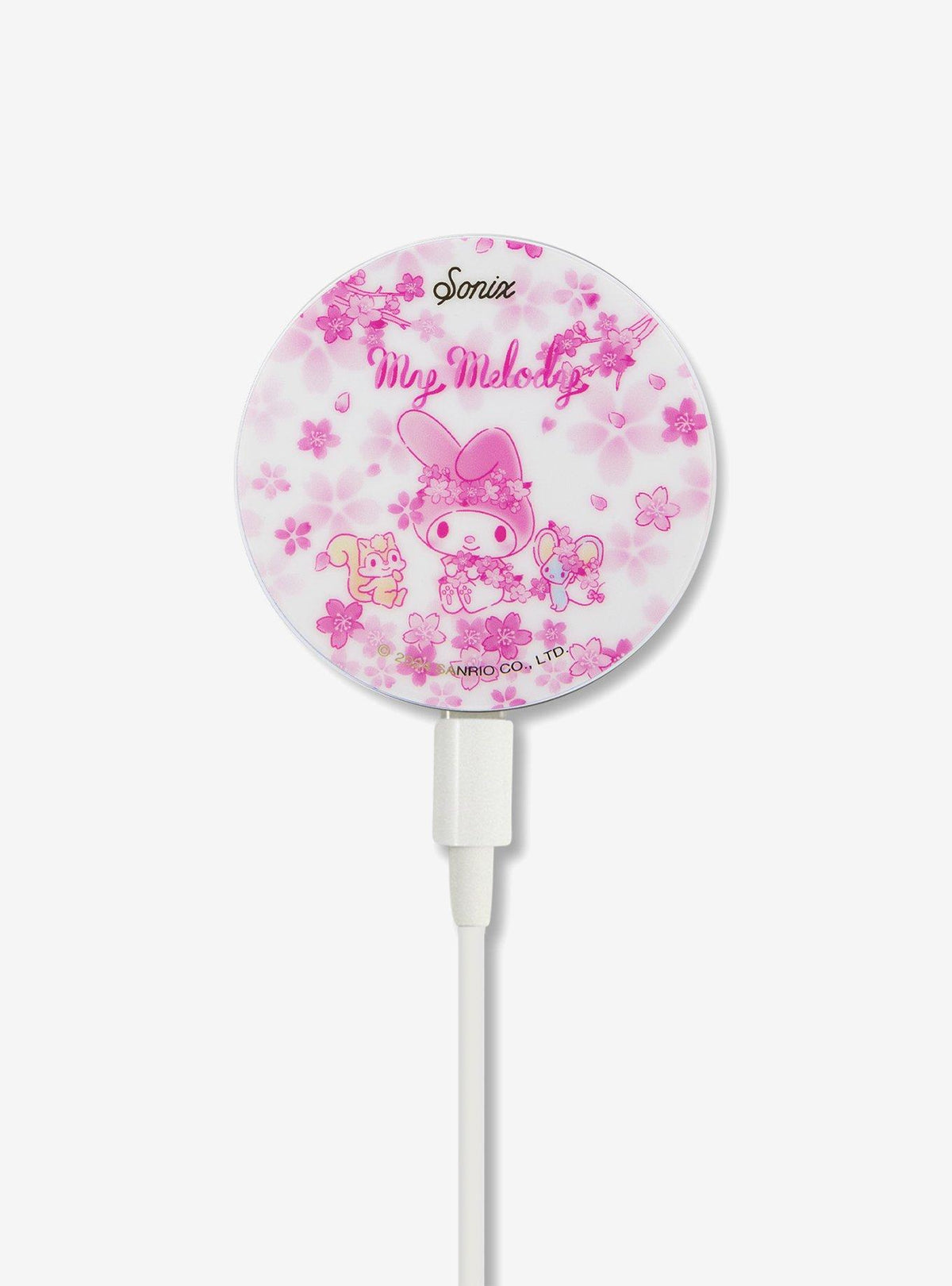 Cargador inalámbrico magnético My Melody Sakura