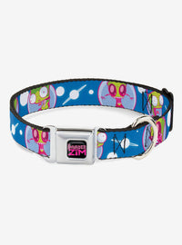 Collar para perro Invader Zim y GIR: Poses y planetas