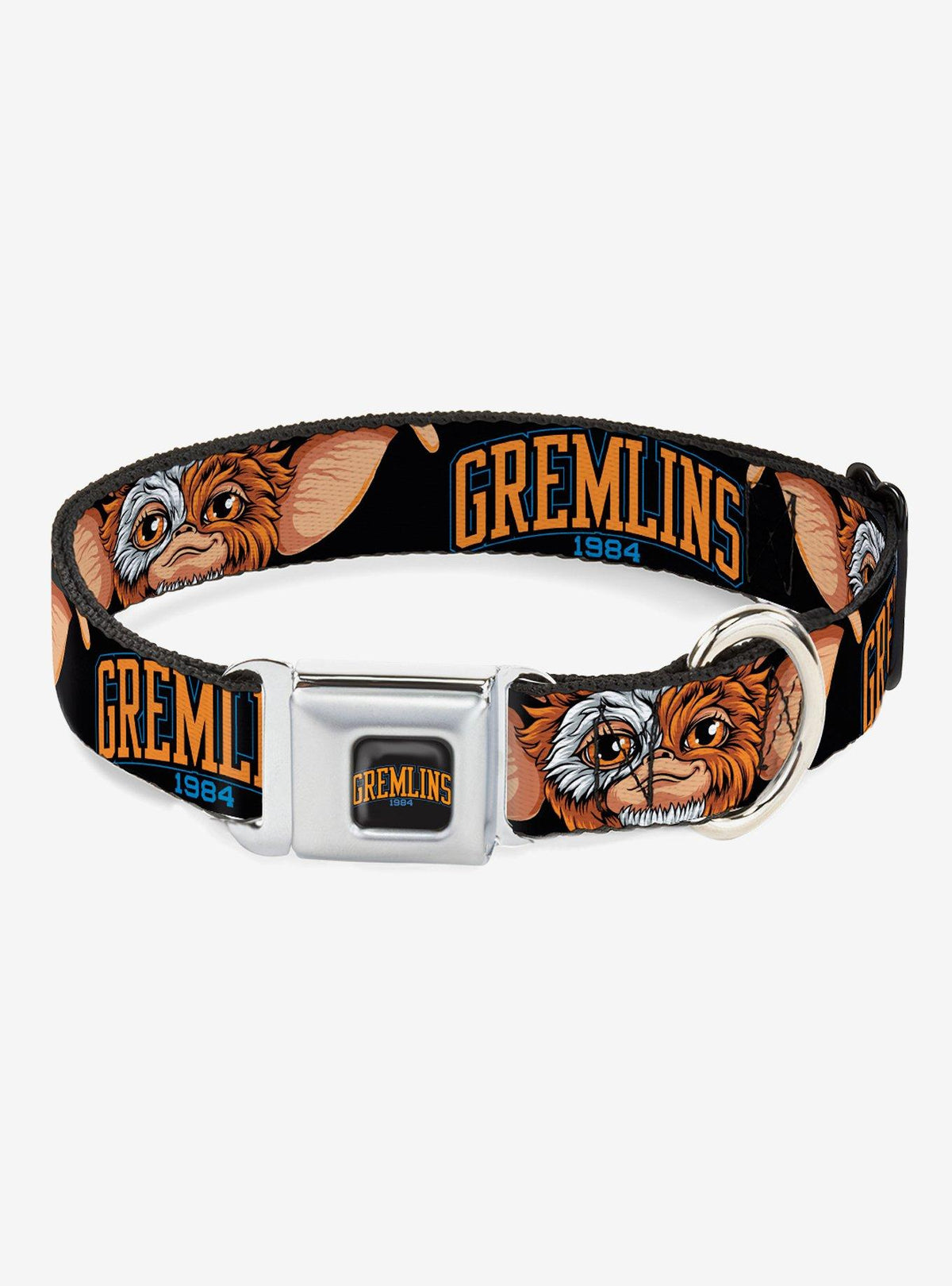 Collar negro para perro Gremlins 1984: Gizmo en primer plano