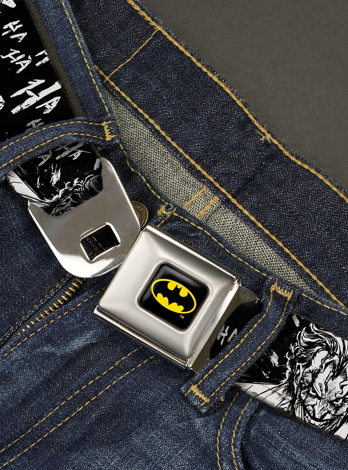 Cinturón infantil DC Comics Batman y Joker · Space Store