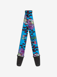 Correa para guitarra Invader Zim: GIR y Piggy