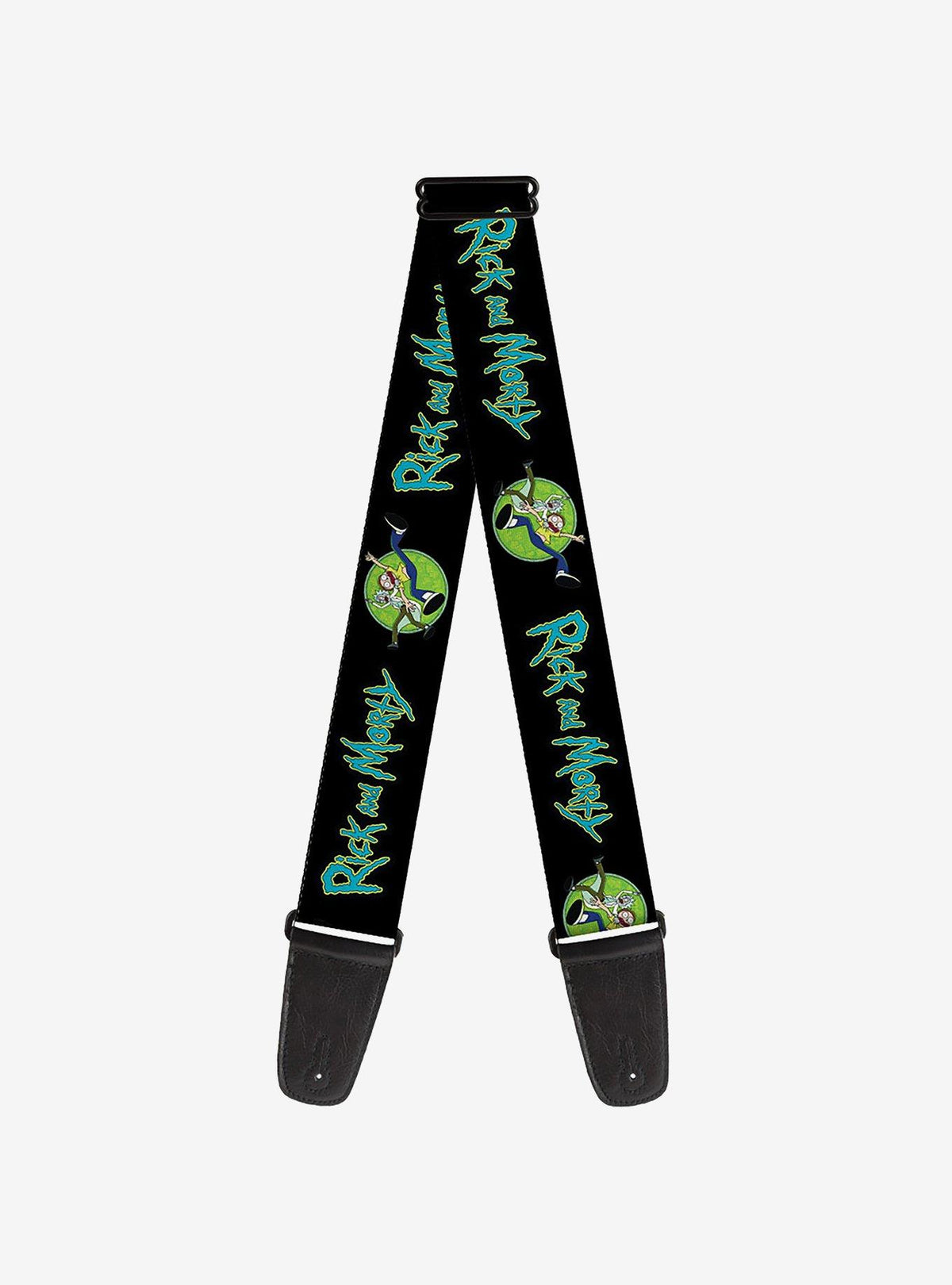 Correa de guitarra Rick and Morty: logo y portal