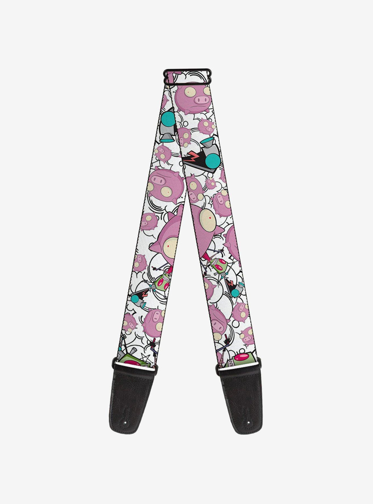Correa para guitarra GIR y cerditos | Invader Zim