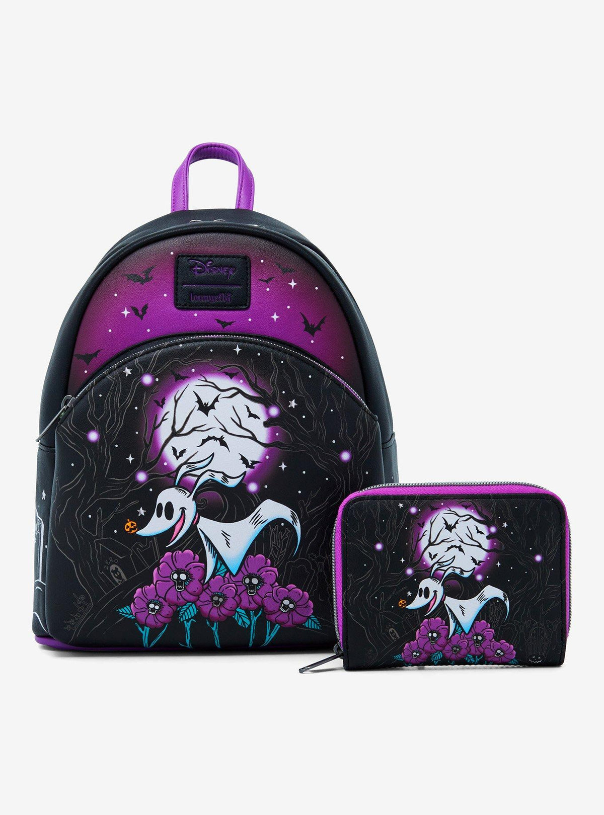 Mochila mini Zero y luna llena - The Nightmare Before Christmas