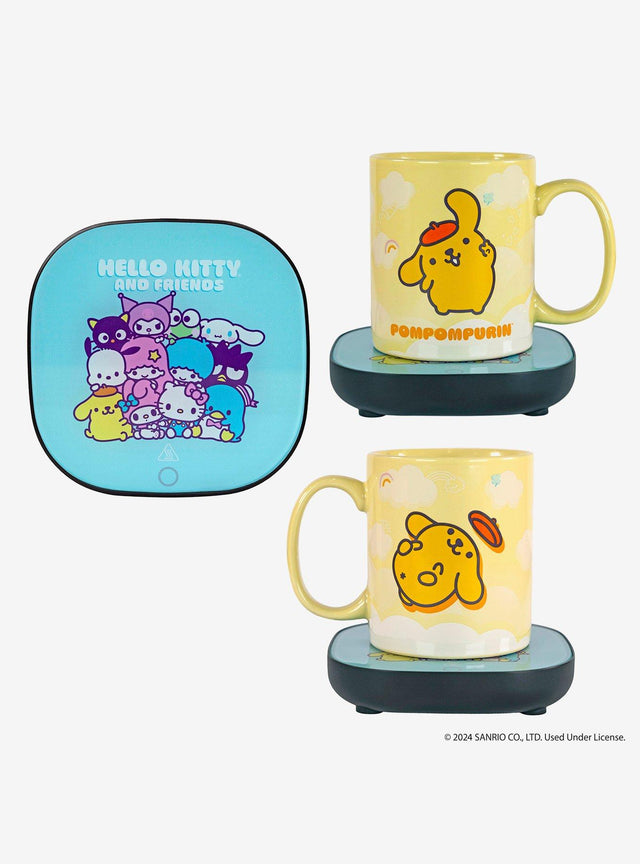 Calentador de tazas Pompompurin con taza