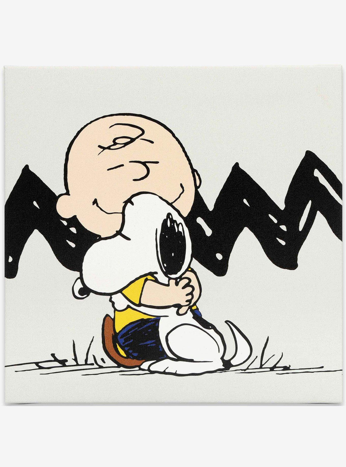 Cuadro de lienzo Peanuts: Charlie Brown y Snoopy
