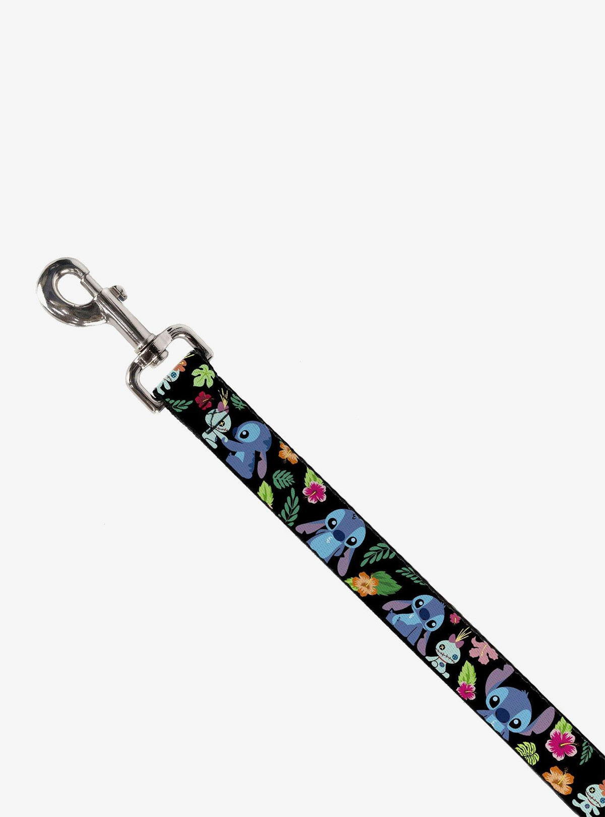 Correa para perro Scrump y Stitch con flores tropicales